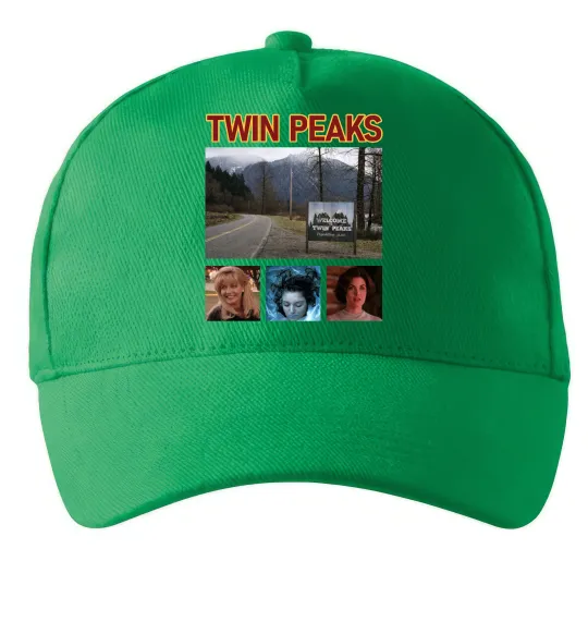 Кепка Welcome to Twin Peaks Зеленый фото