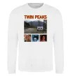 Світшот Welcome to Twin Peaks Білий фото
