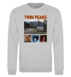 Світшот Welcome to Twin Peaks Сірий меланж фото