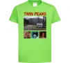 Детская футболка Welcome to Twin Peaks Лаймовый Детская футболка Welcome to Twin Peaks Лаймовый фото