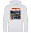 Женская толстовка (худи) Welcome to Twin Peaks Серый меланж Женская толстовка (худи) Welcome to Twin Peaks Серый меланж фото
