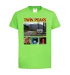 Дитяча футболка Welcome to Twin Peaks Лаймовий Дитяча футболка Welcome to Twin Peaks Лаймовий фото