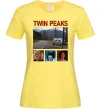 Женская футболка Welcome to Twin Peaks Лимонный Женская футболка Welcome to Twin Peaks Лимонный фото
