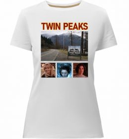 Жіноча преміум футболка Welcome to Twin Peaks Жіноча преміум футболка Welcome to Twin Peaks