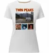 Женская премиум футболка Welcome to Twin Peaks Белый Женская премиум футболка Welcome to Twin Peaks Белый фото