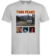 Мужская футболка Welcome to Twin Peaks Серый фото