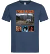 Мужская футболка Welcome to Twin Peaks Темно-синий фото