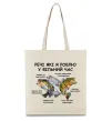 Эко-сумка Риболовля у вільний час Бежевый фото