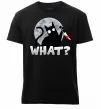 Мужская премиум футболка Кіт what? Черный Мужская премиум футболка Кіт what? Черный фото