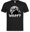 Мужская футболка Кіт what? Черный фото