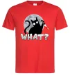 Мужская футболка Кіт what? Красный фото