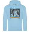 Мужская толстовка (худи) Twin Peaks est 1990 Голубой Мужская толстовка (худи) Twin Peaks est 1990 Голубой фото