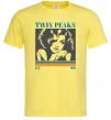Мужская футболка Twin Peaks est 1990 Лимонный фото