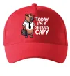Кепка Today I`m a serious Capy Червоний Кепка Today I`m a serious Capy Червоний фото