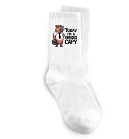 Носки Today I`m a serious Capy Носки Today I`m a serious Capy