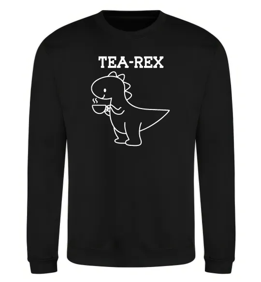Свитшот Tea-rex Черный фото