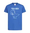 Детская футболка Tea-rex Ярко-синий фото