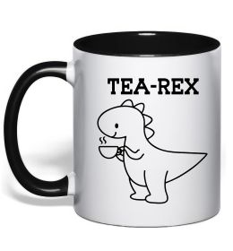 Чашка с цветной ручкой Tea-rex Чашка с цветной ручкой Tea-rex