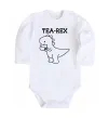 Детский боди Tea-rex Белый фото