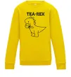 Детский Свитшот Tea-rex Солнечно желтый Детский Свитшот Tea-rex Солнечно желтый фото