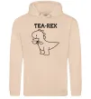 Женская толстовка (худи) Tea-rex Песочный Женская толстовка (худи) Tea-rex Песочный фото