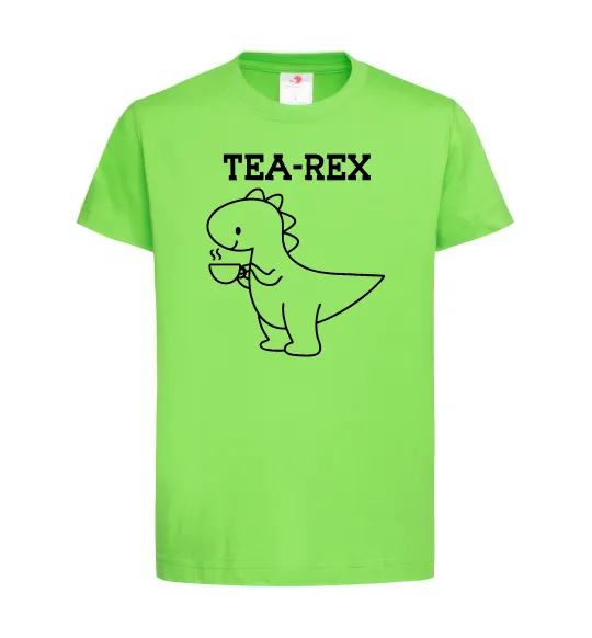 Детская футболка Tea-rex Лаймовый фото