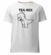 Мужская премиум футболка Tea-rex Белый Мужская премиум футболка Tea-rex Белый фото