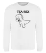 Свитшот Tea-rex Белый фото