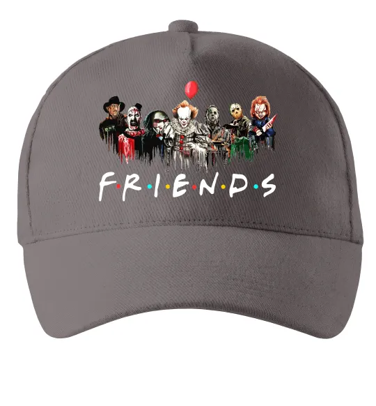 Кепка Scary Friends Серый фото