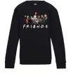 Детский Свитшот Scary Friends Черный Детский Свитшот Scary Friends Черный фото