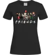 Женская футболка Scary Friends Черный Женская футболка Scary Friends Черный фото