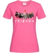 Женская футболка Scary Friends Ярко-розовый Женская футболка Scary Friends Ярко-розовый фото