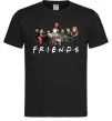 Мужская футболка Scary Friends Черный Мужская футболка Scary Friends Черный фото