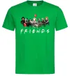 Мужская футболка Scary Friends Зеленый Мужская футболка Scary Friends Зеленый фото