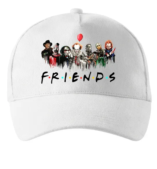 Кепка Scary Friends Белый фото