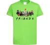 Детская футболка Scary Friends Лаймовый Детская футболка Scary Friends Лаймовый фото