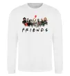 Свитшот Scary Friends Белый Свитшот Scary Friends Белый фото