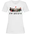 Женская футболка Scary Friends Белый Женская футболка Scary Friends Белый фото