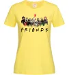 Женская футболка Scary Friends Лимонный Женская футболка Scary Friends Лимонный фото