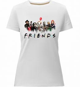 Жіноча преміум футболка Scary Friends