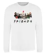 Свитшот Scary Friends Белый Свитшот Scary Friends Белый фото