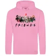 Мужская толстовка (худи) Scary Friends Розовый Мужская толстовка (худи) Scary Friends Розовый фото