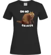 Жіноча футболка Oh no cringe Чорний Жіноча футболка Oh no cringe Чорний фото