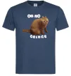 Мужская футболка Oh no cringe Темно-синий фото