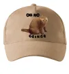 Кепка Oh no cringe Песочный фото