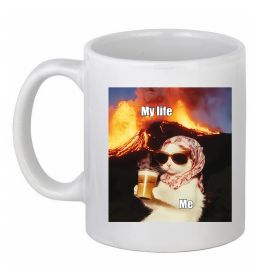 Чашка керамическая My life Чашка керамическая My life