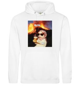 Мужская толстовка (худи) My life