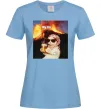 Жіноча футболка My life Блакитний Жіноча футболка My life Блакитний фото