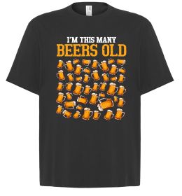 Футболка Оверсайз Many beers old Футболка Оверсайз Many beers old