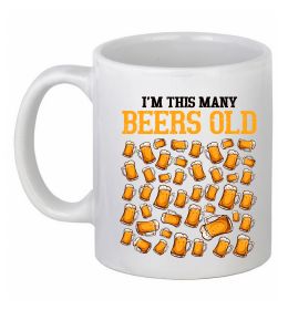 Чашка керамическая Many beers old Чашка керамическая Many beers old